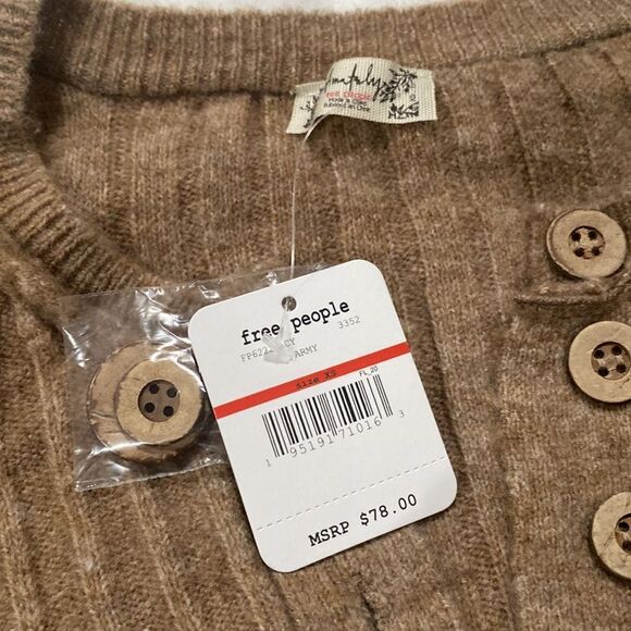 NWT Free People Around The Clock Top - Picture 5 of 7